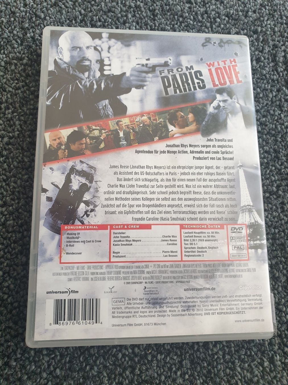 Tutti i DVDs: PARIS LOVE (3874) – Usato da Ruswil venduto da M71 1