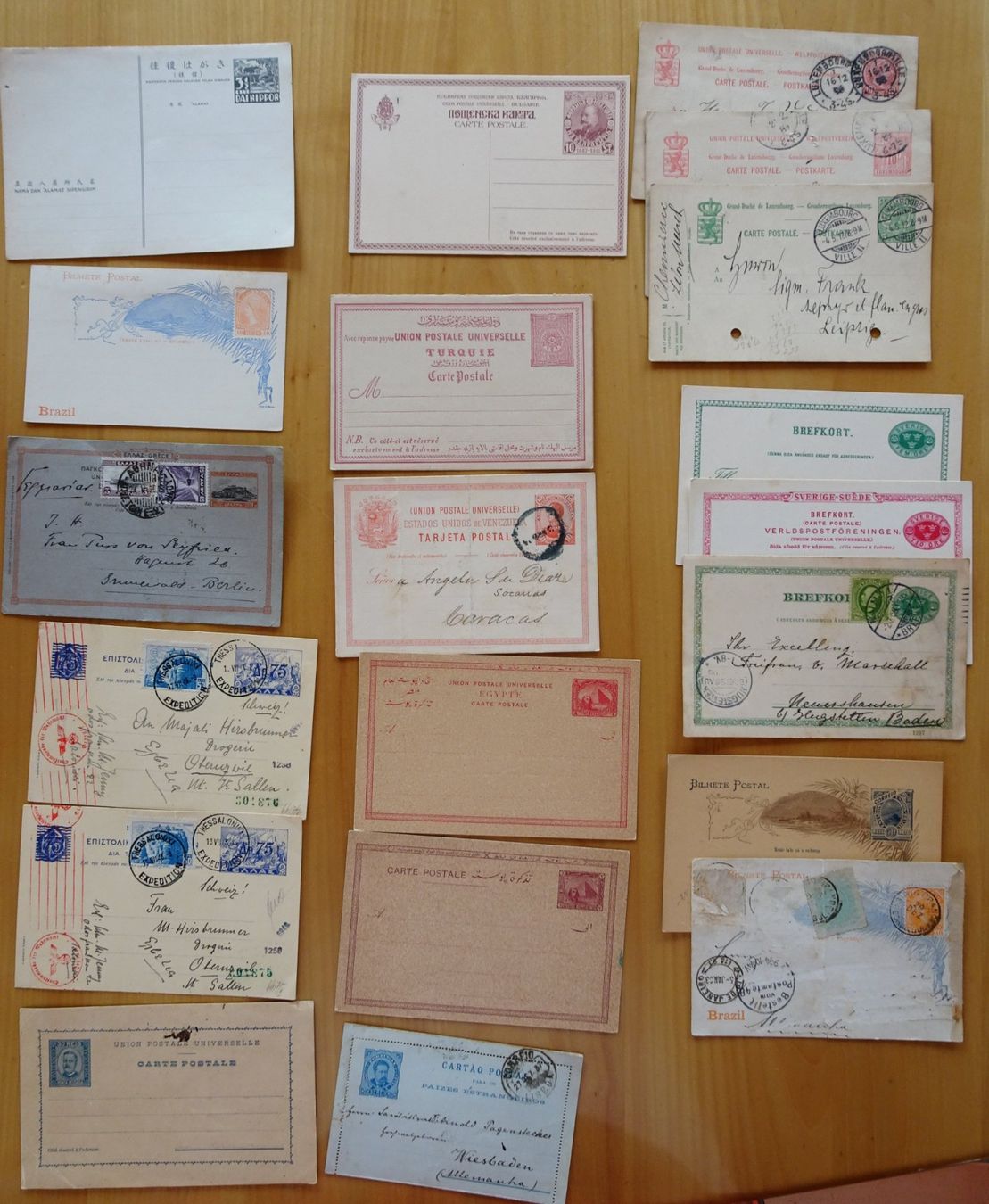 Cartoline postali: Postkarten ganze Welt – Usato da Feldbrunnen venduto da MarcusSO 3