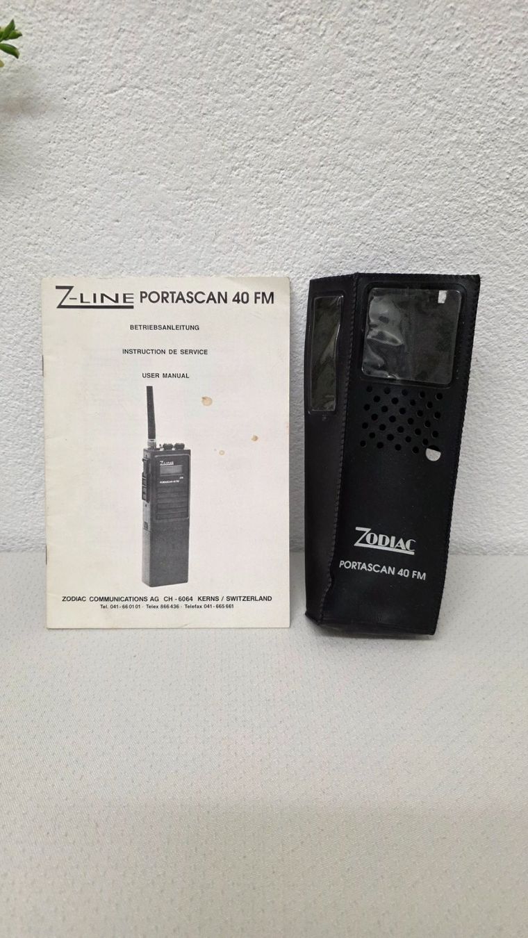 Libri: Zodiac Portascan 40 FM – Usato da Zürich venduto da Lemon007