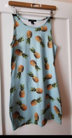 Sommerkleid mit Ananas Motiv ☀️🍍Gr. M