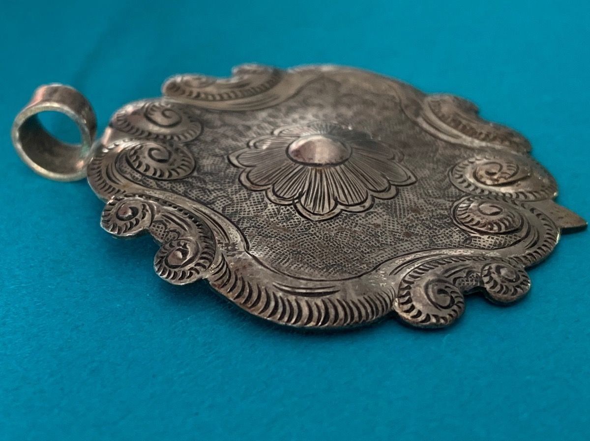 Anhänger: Anhänger Blume orientalisch (silber) – Neu (gemäss Beschreibung) aus Dittingen von Bellevista 2