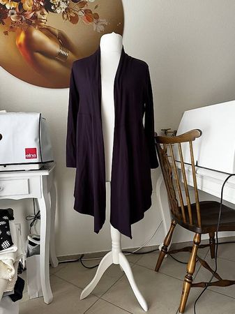 Überziehjacke Basler Aubergine Gr 42/44
