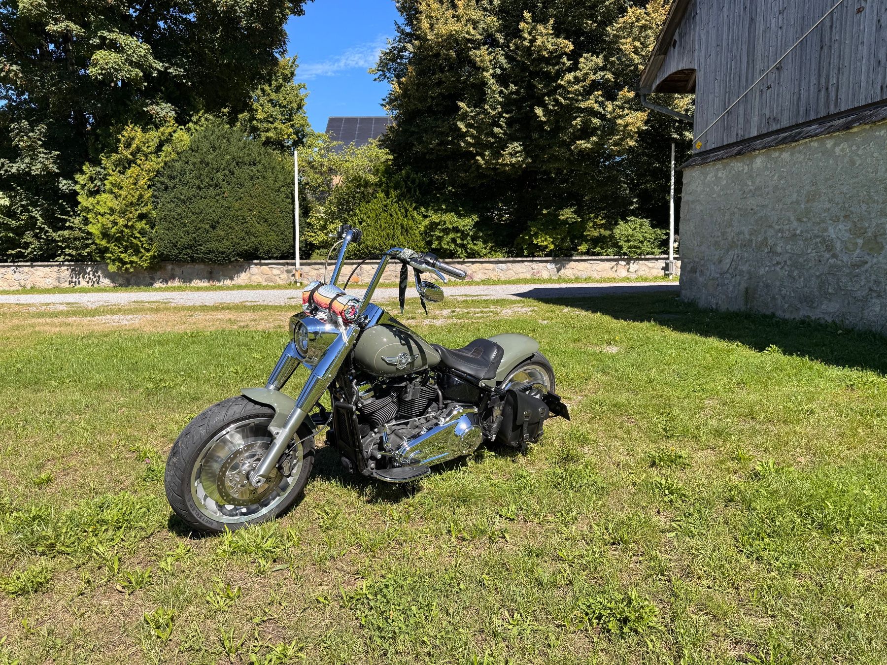 Harley-Davidson Chopper: CUSTOM HARLEY-DAVIDSON 2021 Softail Fat Boy Special, Stage 2 – Usato da Grüningen venduto da con_9mdz 7