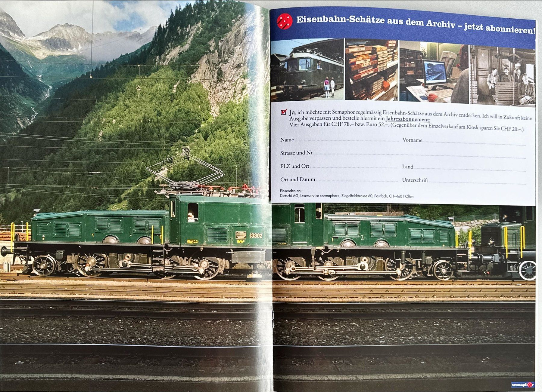 Revues & Magazines: Semaphor Herbst 2007 – Neuf avec emballage d'origine à Murgenthal par View 4
