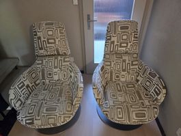 2 Sessel Natuzzi Modell 2236 "Bond"
