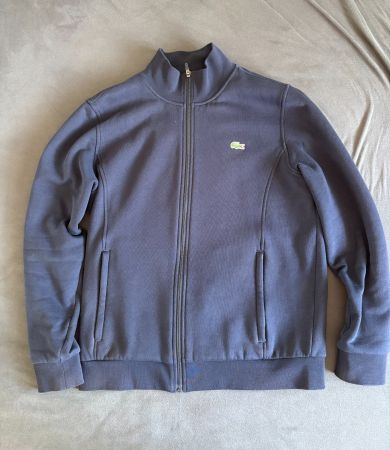Lacoste Sweatjacke marineblau, Grösse S, gebraucht