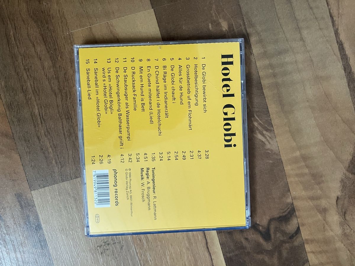 CDs: Hotel Globi – Neu (gemäss Beschreibung) aus Bözberg von Sape9192 1