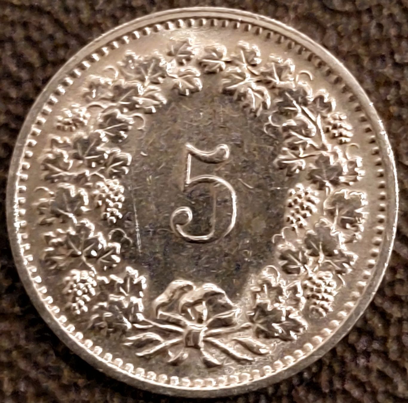 Tutti le monete: 5 Rappen 1944 – Usato da Arch venduto da coinsandmore 1