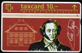 Taxcard P-37, S037.b 408F Jeremias Gotthelf gebraucht