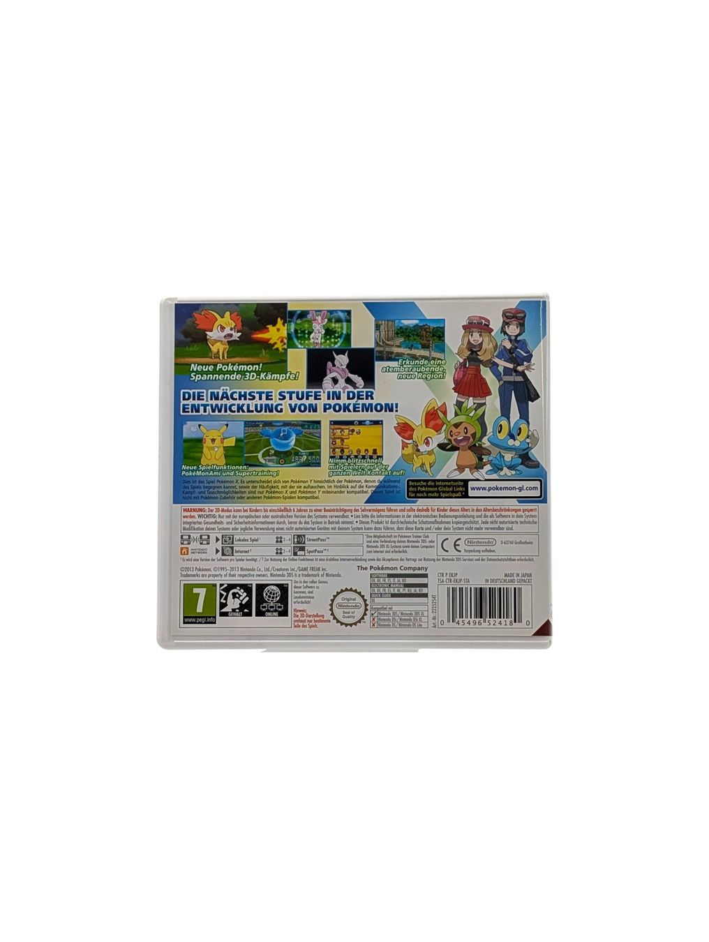 Nintendo Spiele: Pokémon X Nintendo 3DS – Gebraucht aus Domat/Ems von IsseldorsShop 1