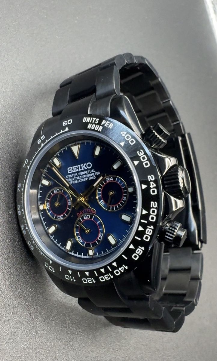 Orologi: Seitona Chronograph Midnight Black Edition  – Nuovo e nell'imballaggio originale da Arnegg venduto da watch-shop 1
