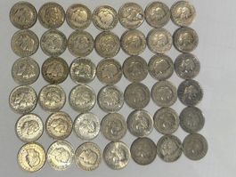 (2905) 5 Rappen, rare Jahre 1890-1975