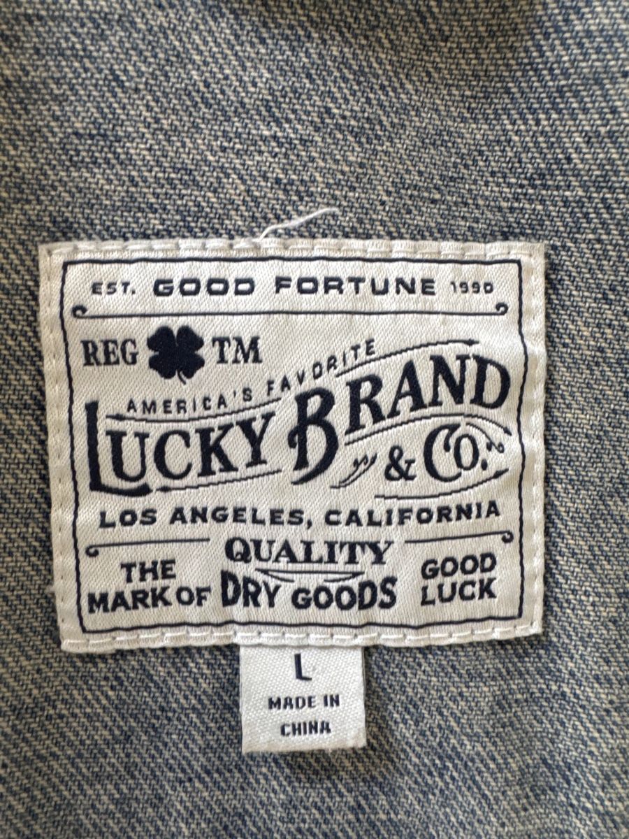 Giacche: Lucky Brand Jeansjacke, Gr. L – Usato da Zürich venduto da strickliesel1996 2