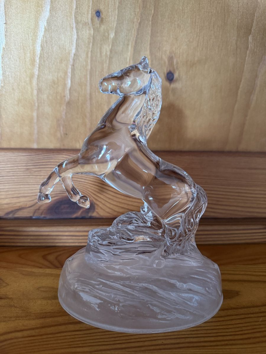 Skulpturen & Statuen: Pferd Figur Glas  – Neu (gemäss Beschreibung) aus Effretikon von sbu_f527 1