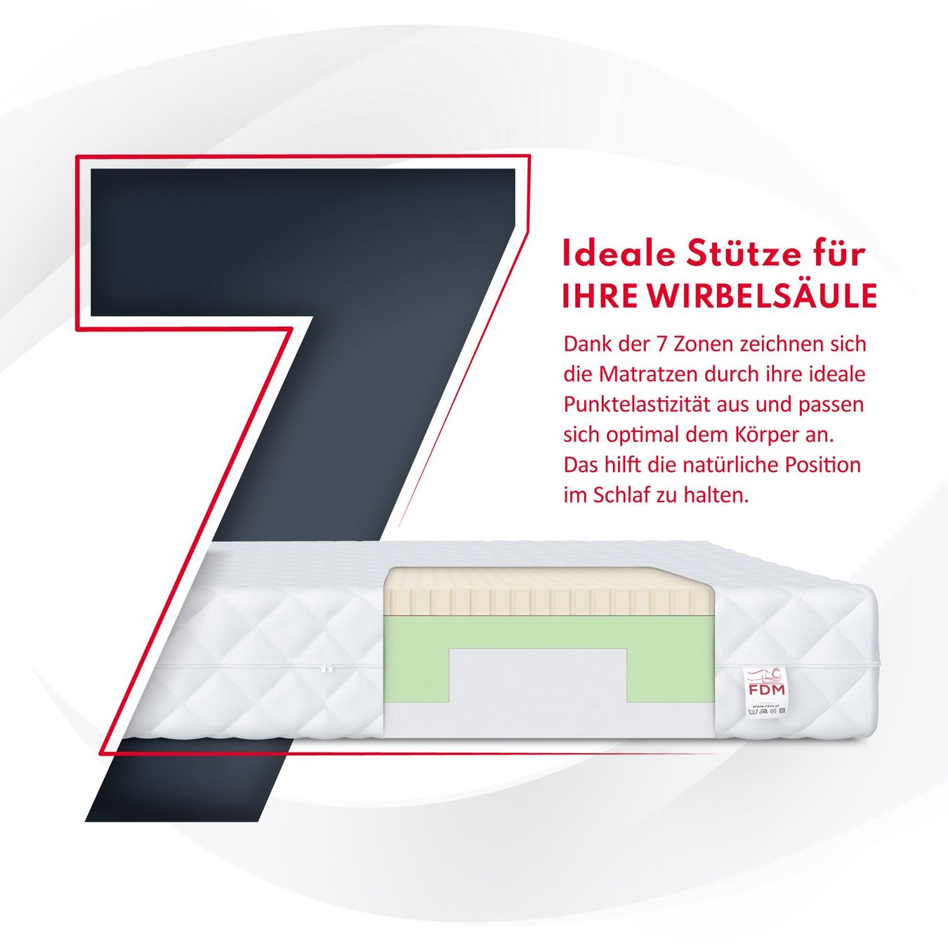 Materassi: Matratze CORATO - H2/H3 - 10cm - 90x200 – Nuovo e nell'imballaggio originale da Wallenwil venduto da toesstal-vertrieb 3
