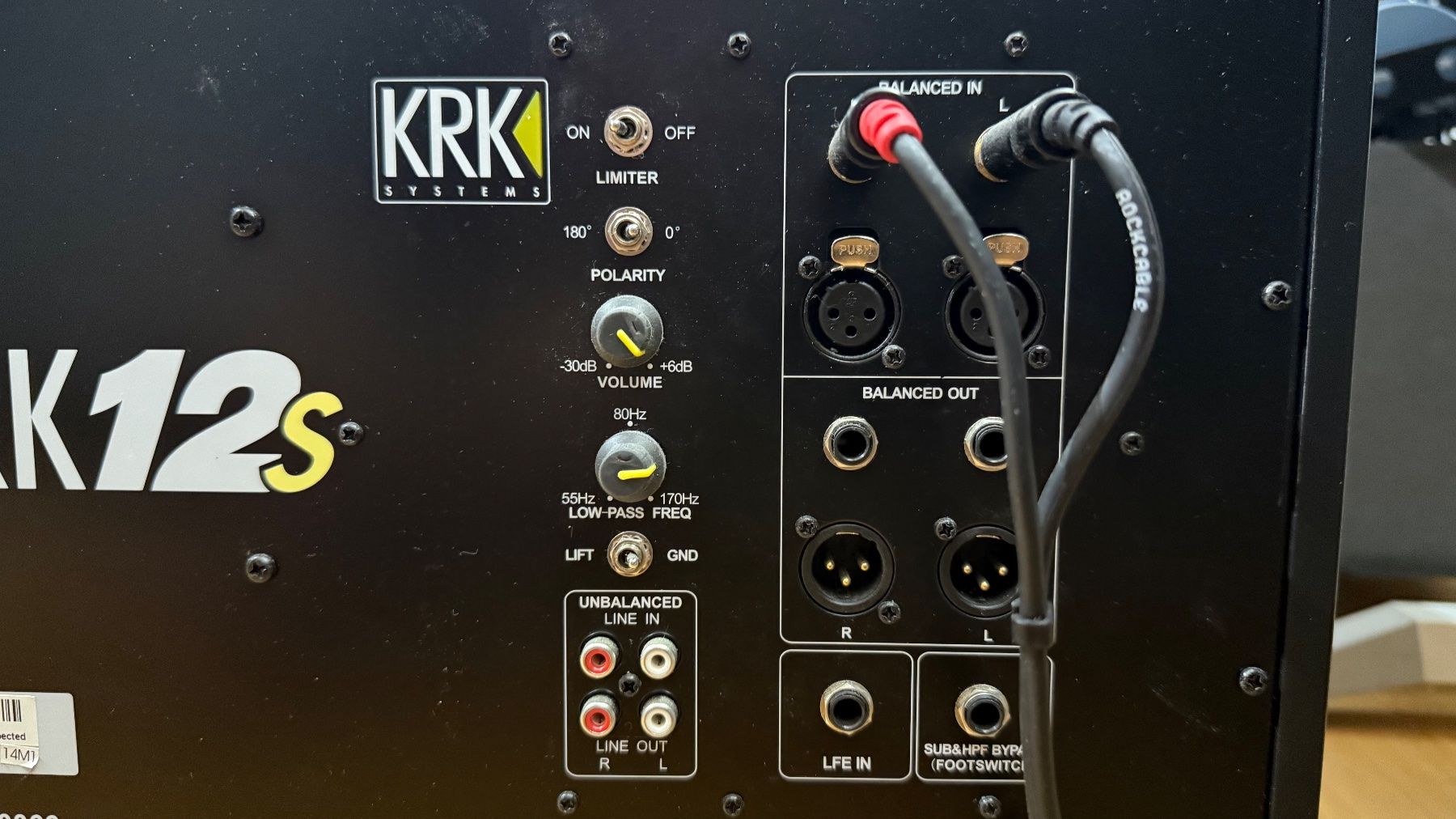KRK Systems Lautsprecher: KRK 12S Subwoofer – Gebraucht aus Laupen BE von F3RN1 3