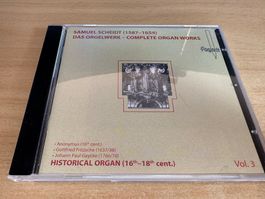 O3 Samuel Scheidt – Das Orgelwerk – Complete Organ Works 3