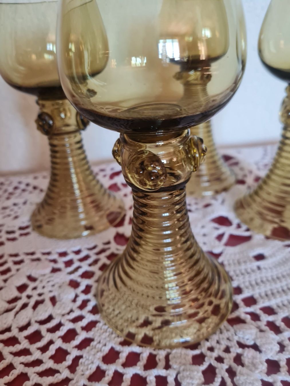 Bicchieri: Vintage Waldglas Weinglässer – Usato da Münsingen venduto da Cuci31 2