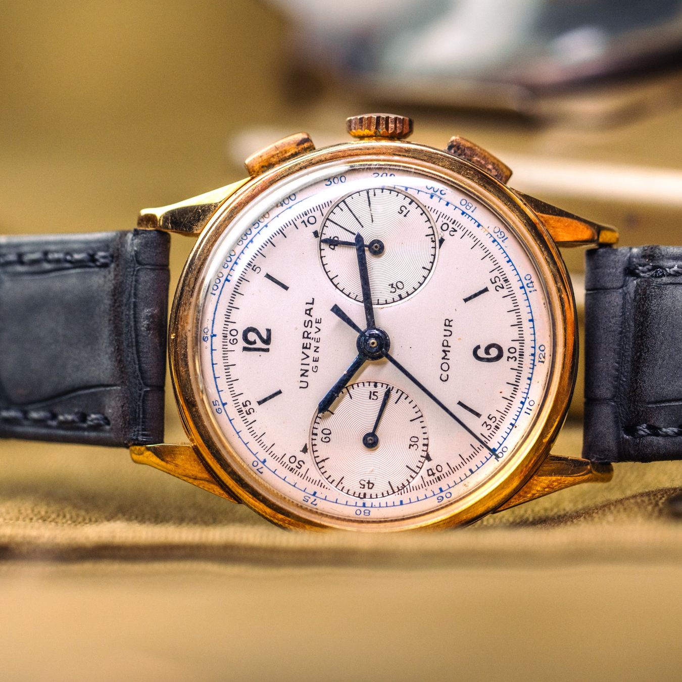 Universal Genève Orologi: Universal Genève Compur or jaune 18kt – Usato da Genève venduto da jon_wy77 2