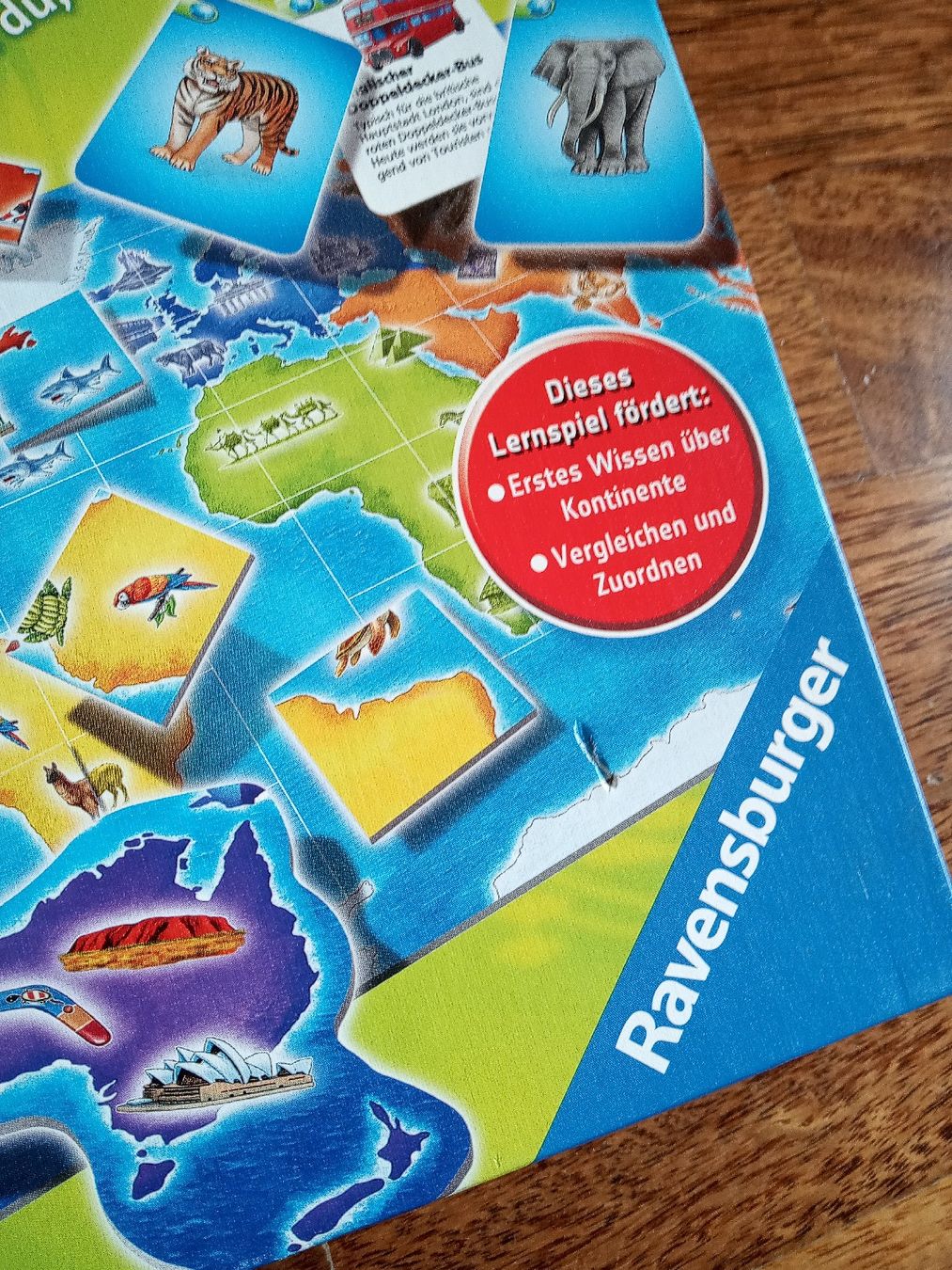 Ravensburger Giochi: Ravensburger "Entdecke die Welt" Lernspiel – Usato da Büren SO venduto da swelch 9
