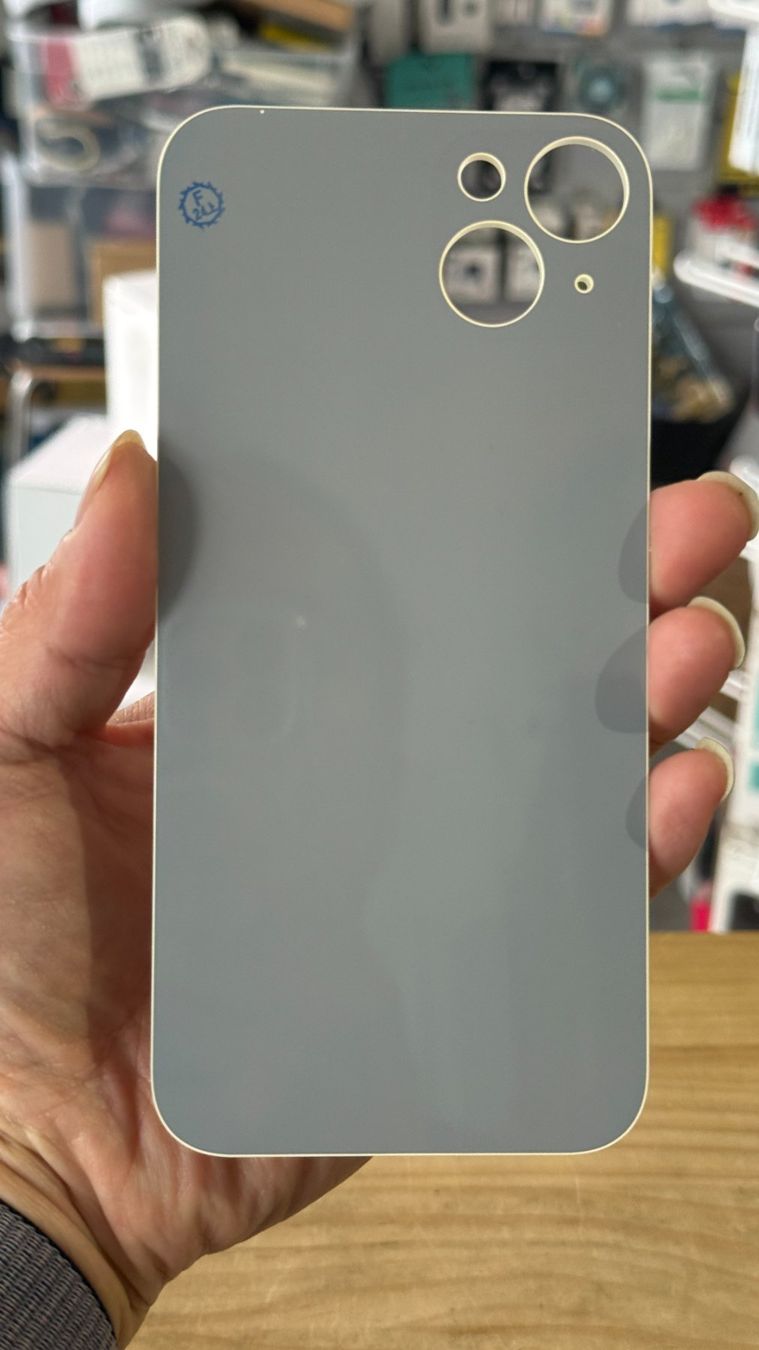 Apple Handys / Smartphones: Vitre Cache Arrière iPhone 15 plus Jaune – Neu und originalverpackt aus Morges von DA-repa 1