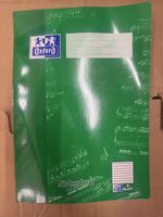 Notenheft Oxford 8 Blatt grün Neu