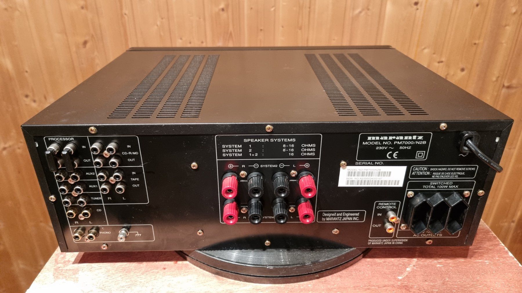 Marantz Amplificatori: Marantz PM-7000 Stereo Verstärker – Usato da Schöfflisdorf venduto da Silvervintage.CH 4