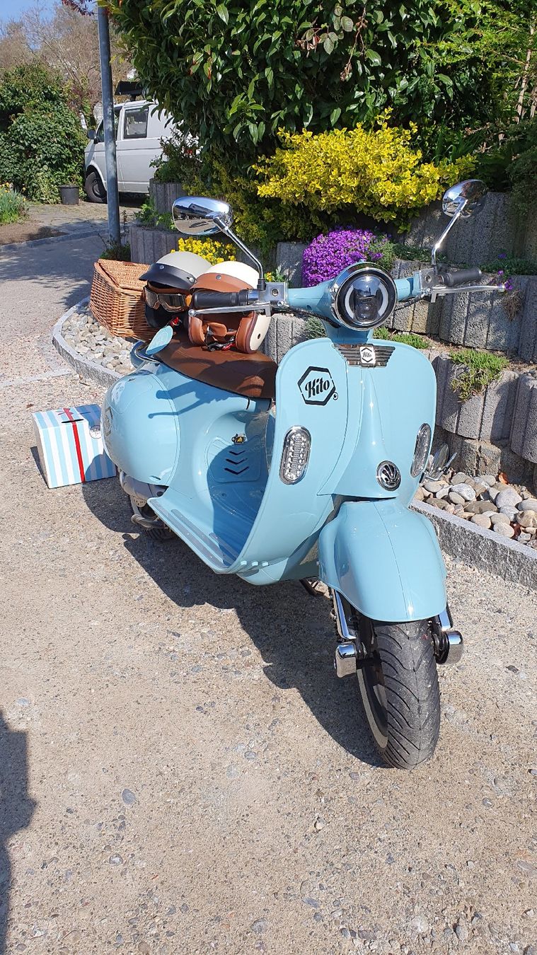 Strada: Elektroroller Vespa Retrostyle Kito-Roller 125er – Nuovo (secondo la descrizione) da Stein am Rhein venduto da bali68 1
