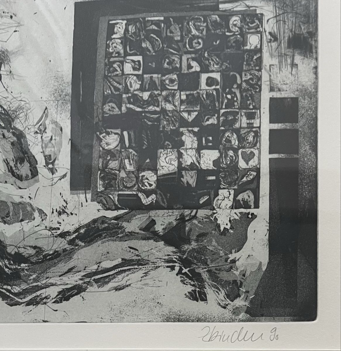 Arts picturaux & lithographies: Signiert – D'occasion à Grosshöchstetten par Perle1951 2