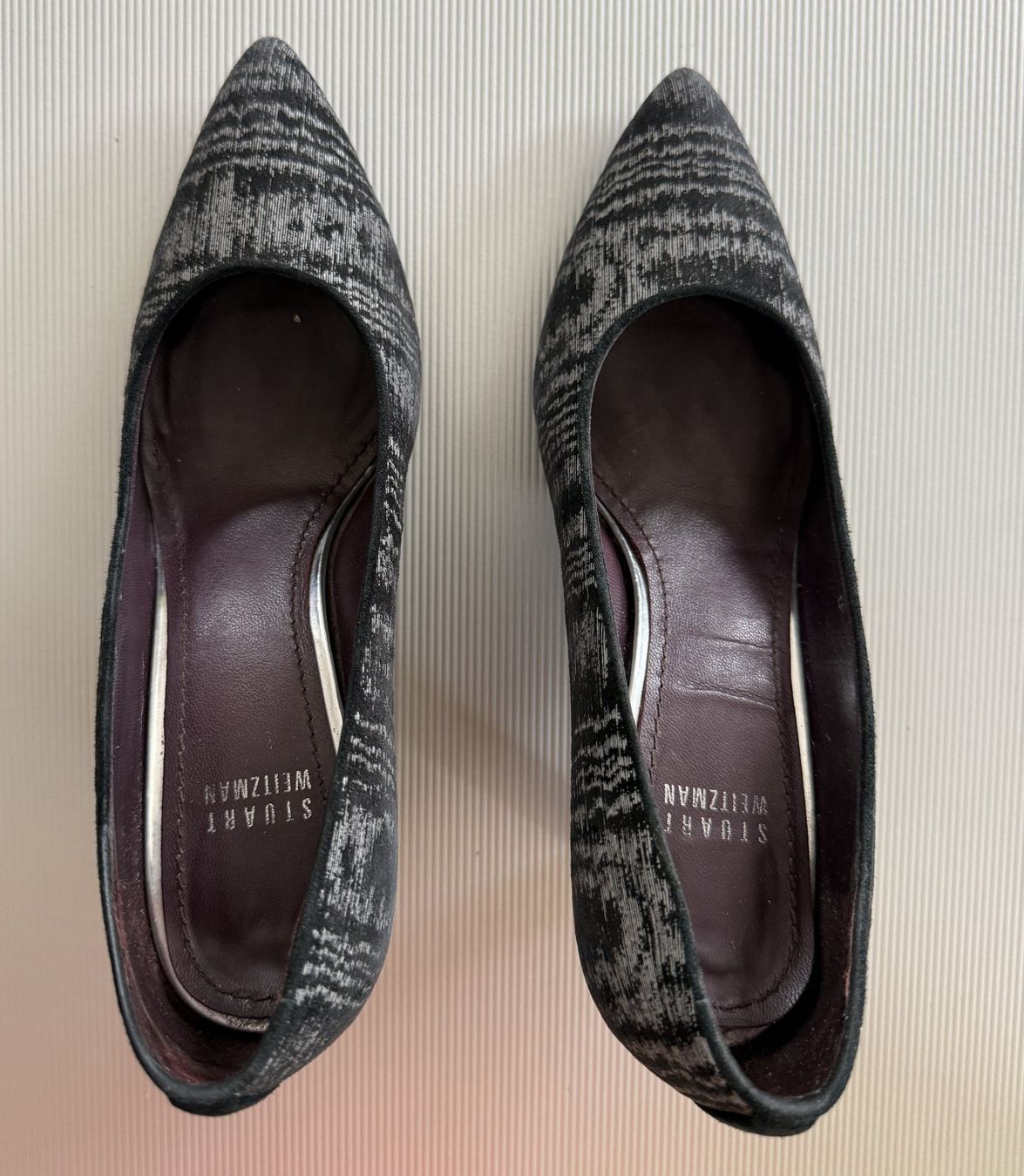 Stuart Weitzman Scarpe da donna: Stuart Weizman Pumps schwarz-silber, Grösse 37,5 – Usato da Wallisellen venduto da chr_s557 2