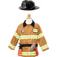 Feuerwehr Kostüm Set / Spielset / 5 teilig / 5-6 Jahre