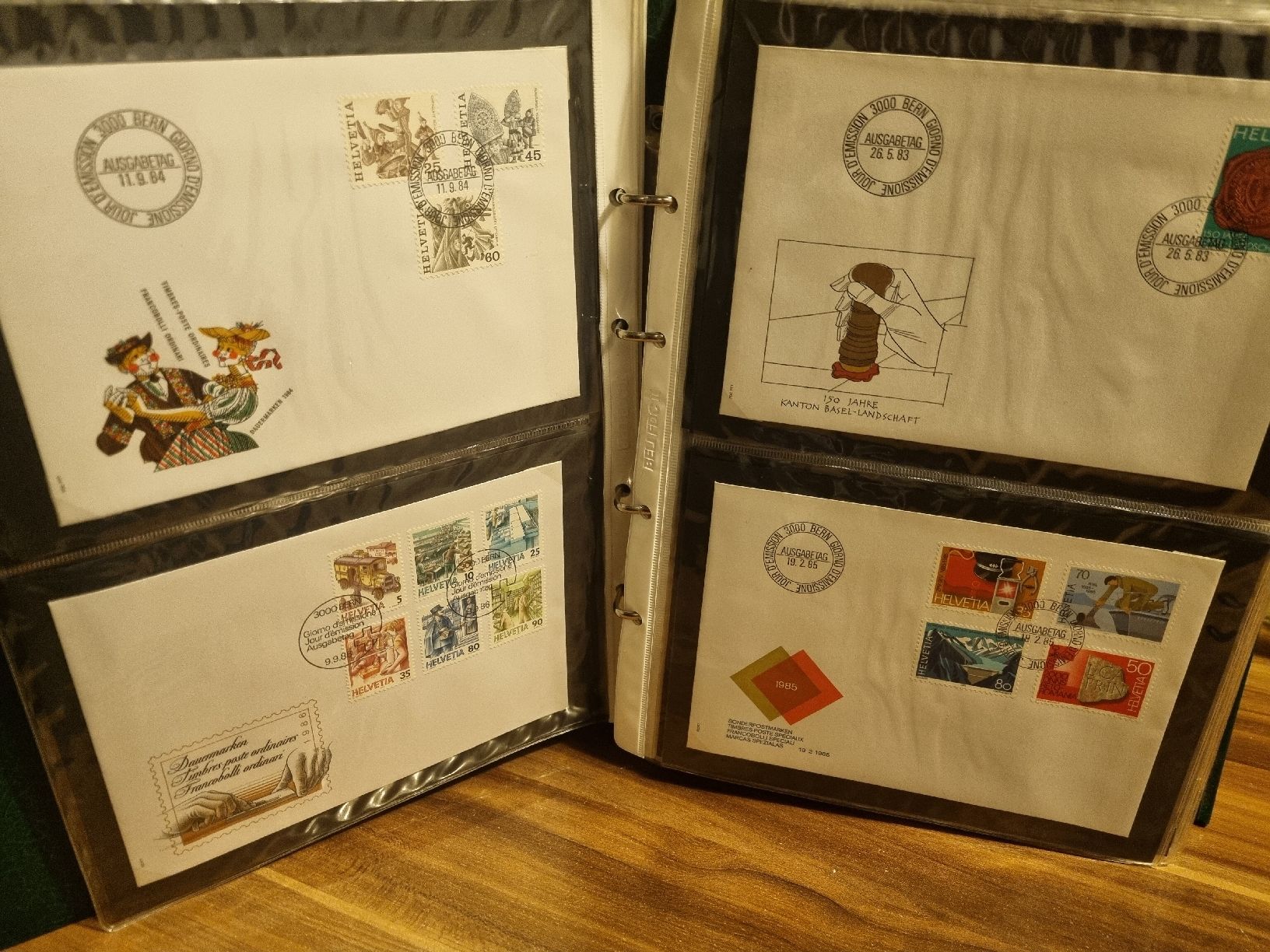 Enveloppes & pochettes d'envoi: FDC MIT BRIEFMARKEN – D'occasion à Ostermundigen par vintage60 8