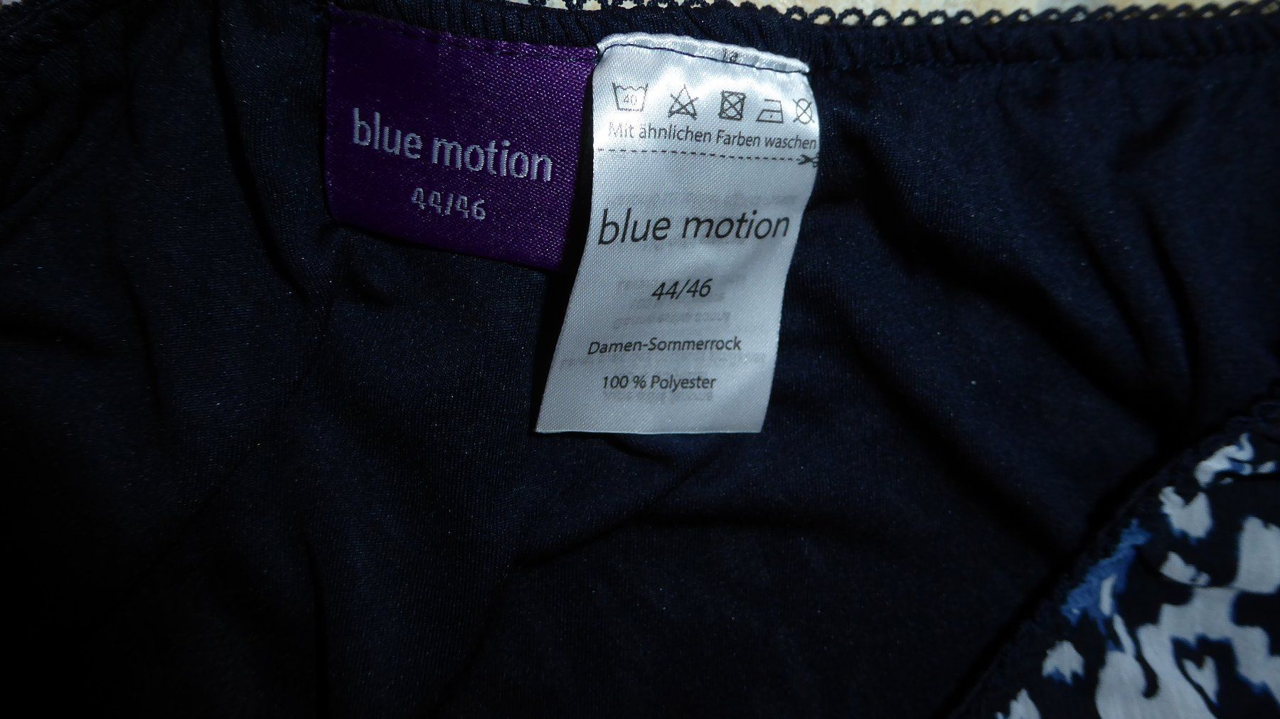 Röcke: Sommer Rock  44/46 blue motion – Gebraucht aus Sargans von Benziner 2