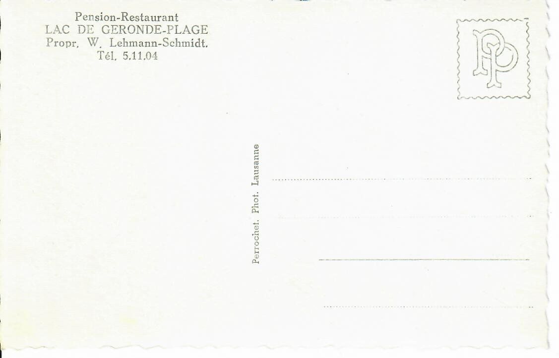 Cartes postales: Sierre Restaurant de la Grotte – D'occasion à Hochdorf par Ziegel-16 1