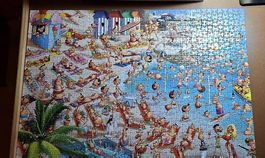 Puzzle piatnik plage complet 1000 pièces 