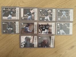 Michael Jordan Upper Deck Baseball Card Set 10 Cards