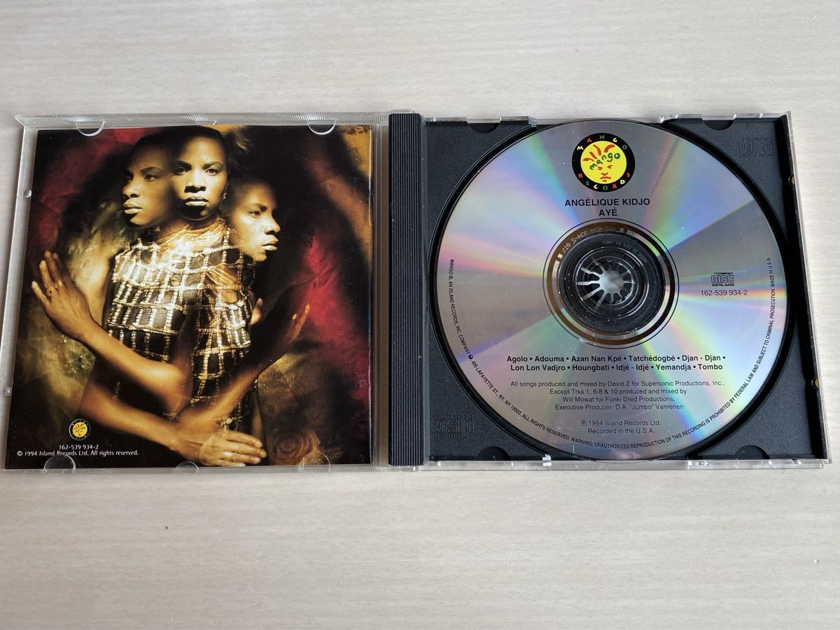 CDs: Angelique Kidjo - Aye CD – Gebraucht aus Oberried Brienz von Chyara 2