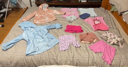 Lot1habits fille 116 été (61pièces)