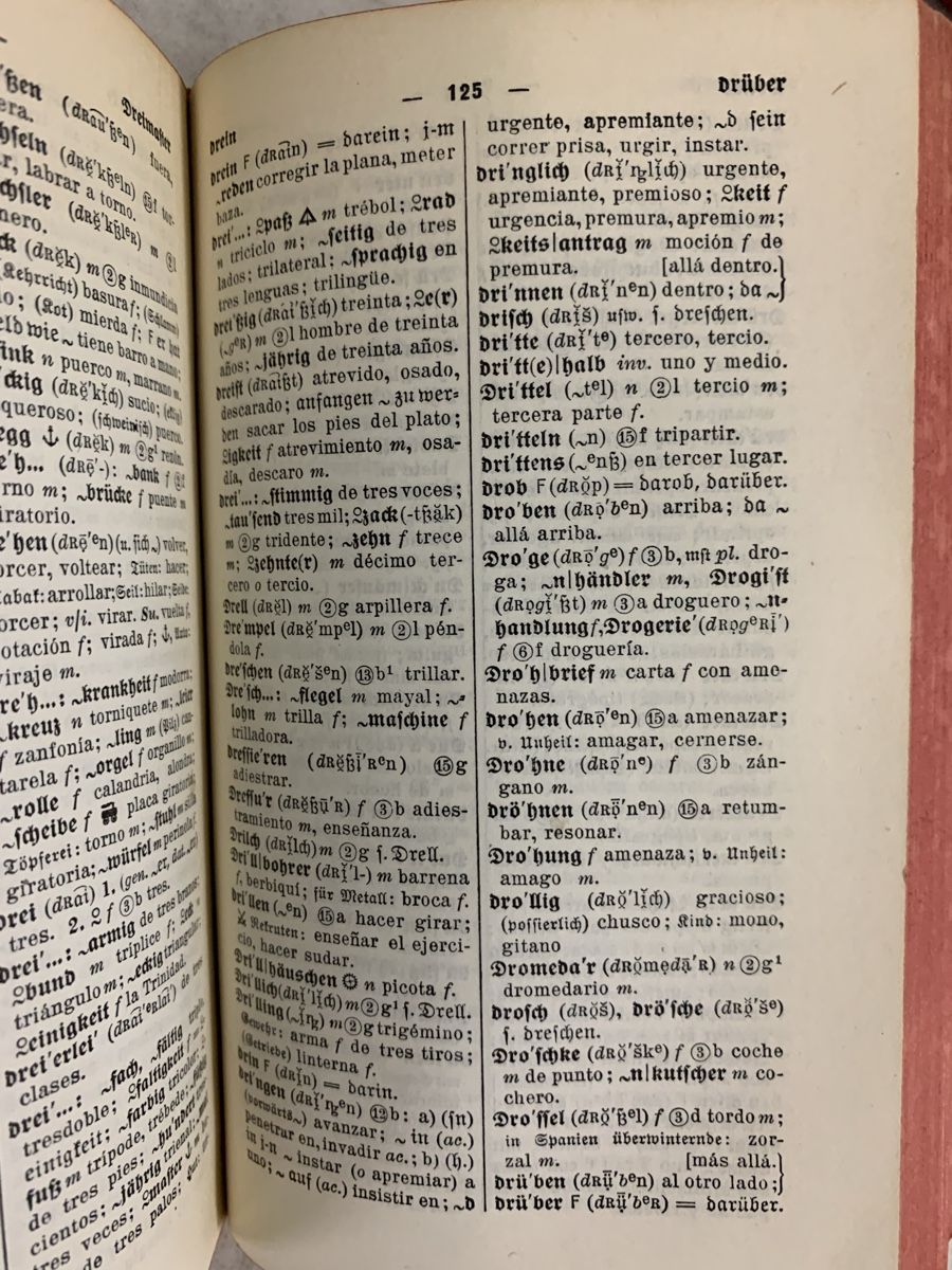 Bücher: Langenscheidts Taschenwörterbuch Spanisch-Deutsch – Gebraucht aus Erlenbach ZH von Ritschly 6