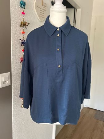 Damen Bluse dunkelblau von Vero Moda Boutique Gr.  M