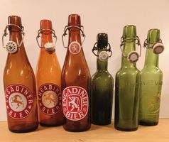 6 Bierflaschen Engadiner Bieraria Schlarigna Celerina