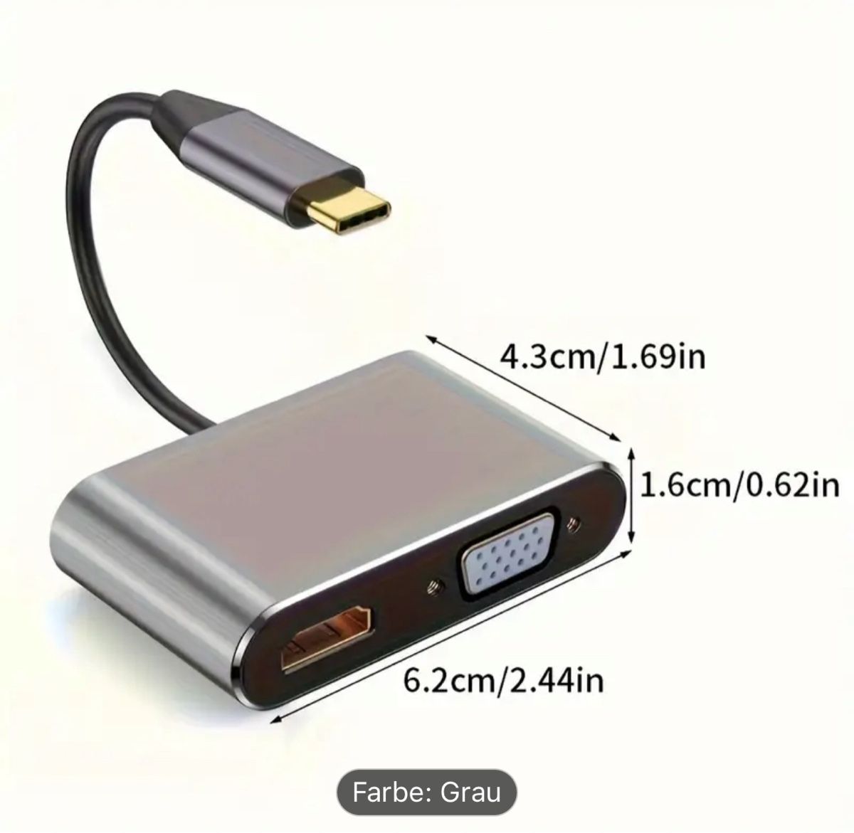 Hub & Switch: Adapter-Hub für HDMI – Nuovo (secondo la descrizione) da Zauggenried venduto da Mr-Jackman 1