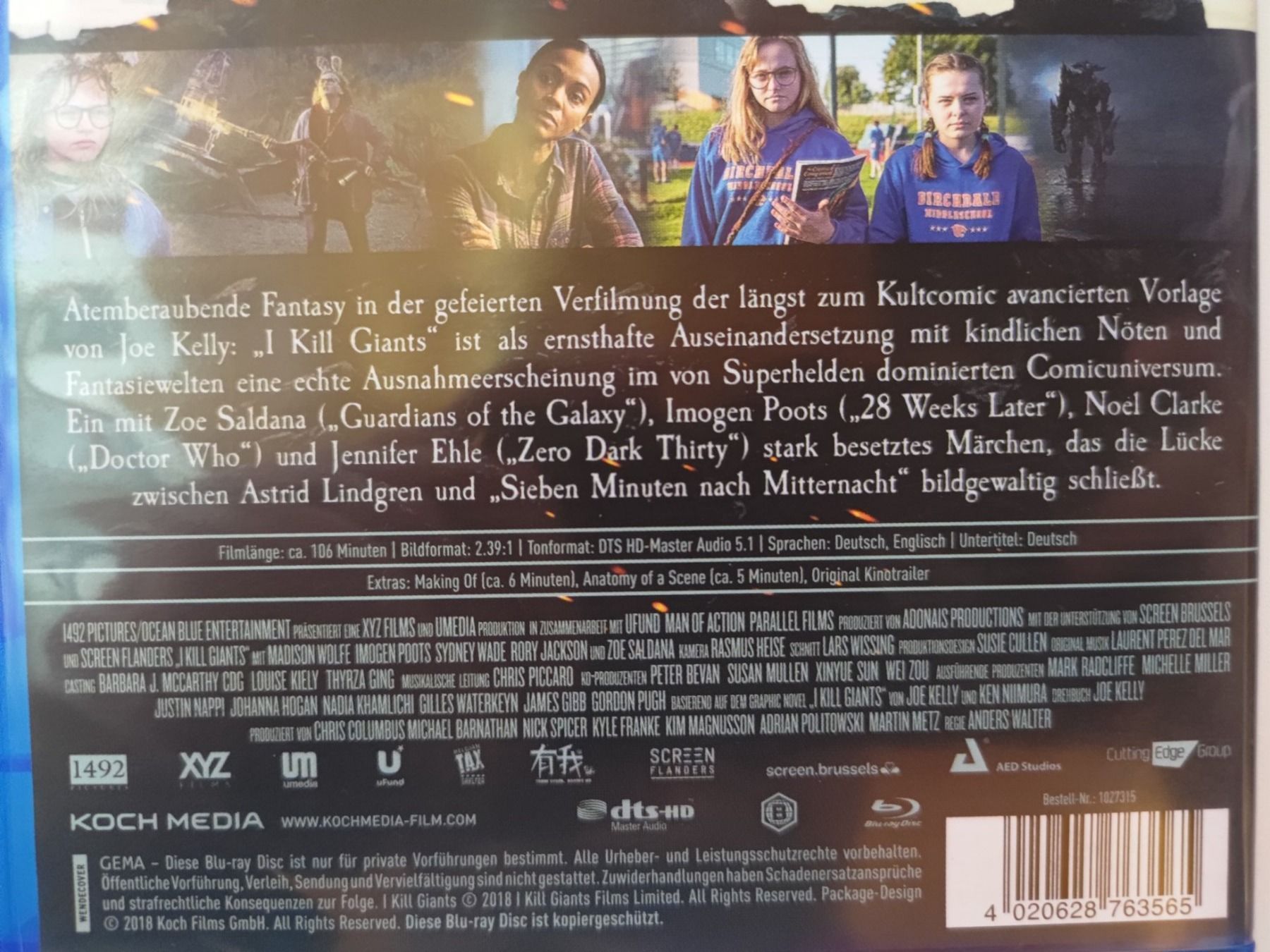 Tutti i DVDs: I Kill Giants – Usato da Liestal venduto da Kratzilla 3