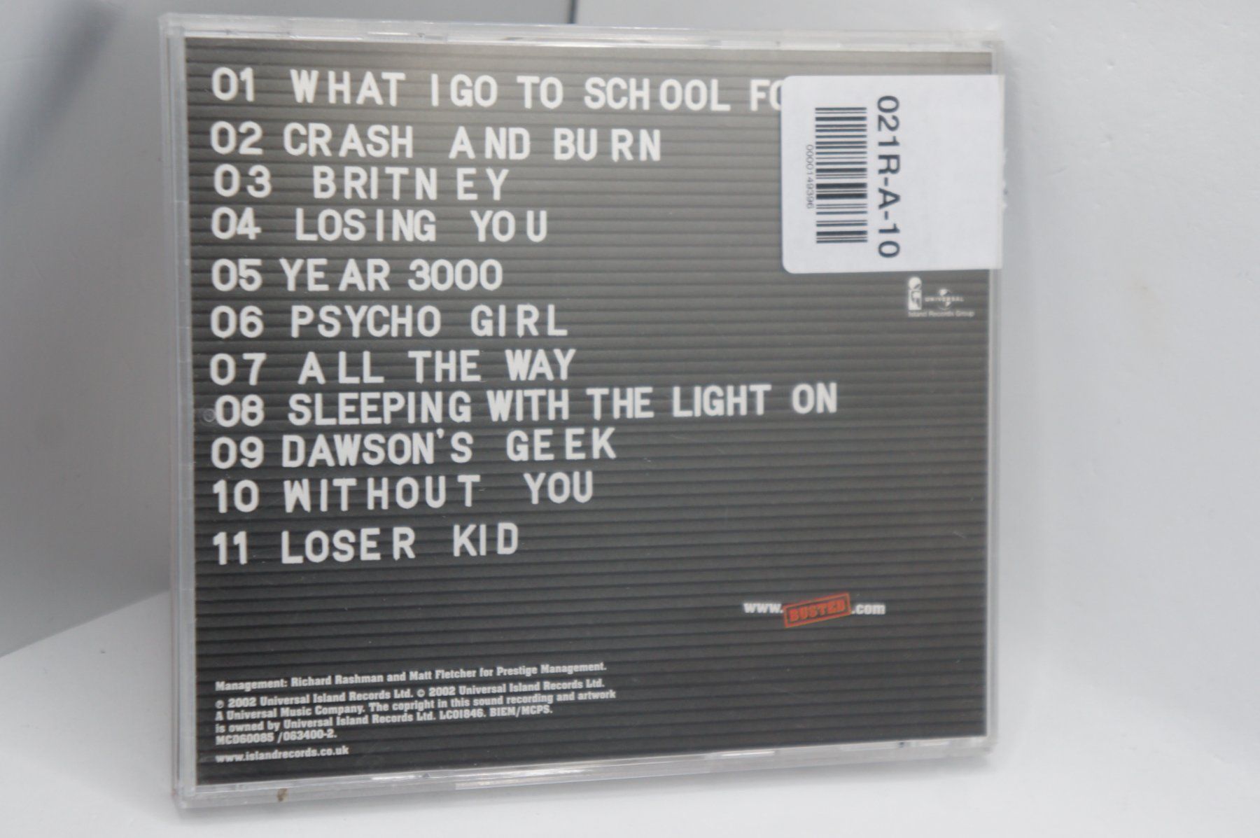 CD: CD Busted – Busted – Usato da Ernetschwil venduto da luisvonerni 1