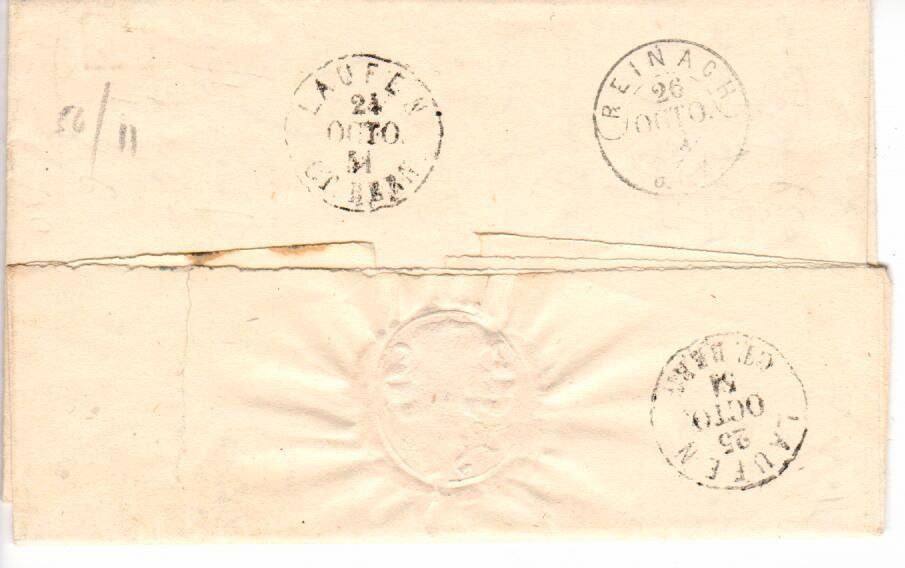 Tutti i francobolli: Kleinbrief - Vorphila - diverse Stempel 1854 – Usato da Wolhusen venduto da Curver9 1