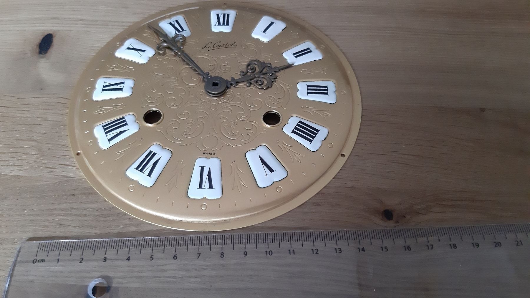 Orologi: 5 Grossuhrzifferblätter – Usato da St. Gallen venduto da Leika2000