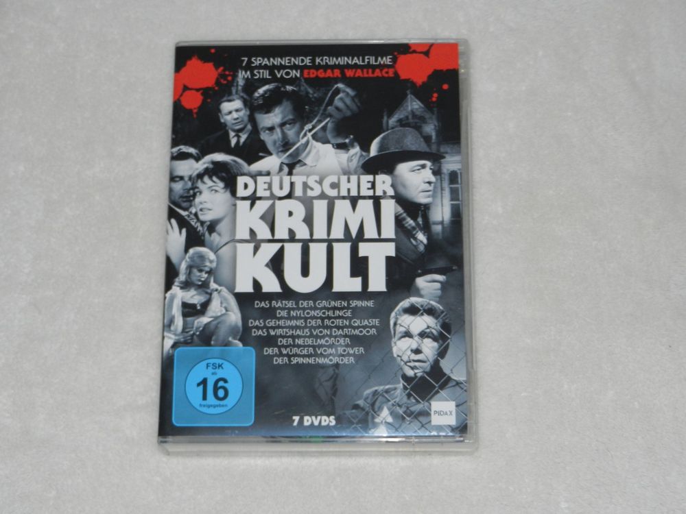 7 DVDs DEUTSCHER KRIMI-KULT - 7 SPANNENDE KRIMINALFILME TOP | Kaufen ...