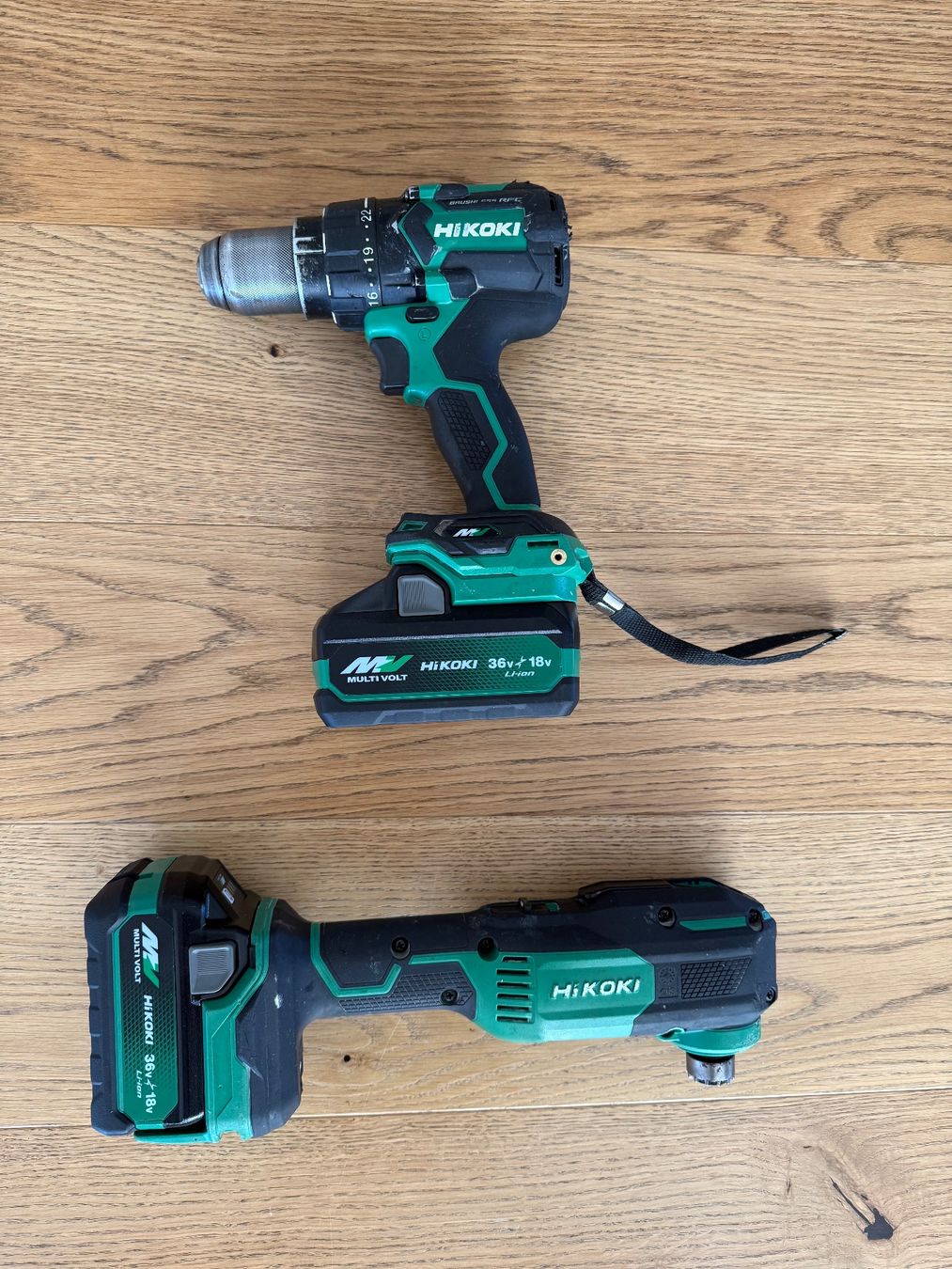 Makita Tutte le macchine: Hikoki Akku Multitool und Bohrschrauber SET + Makita Bit Box – Usato da Oberbüren venduto da Iceman009 6