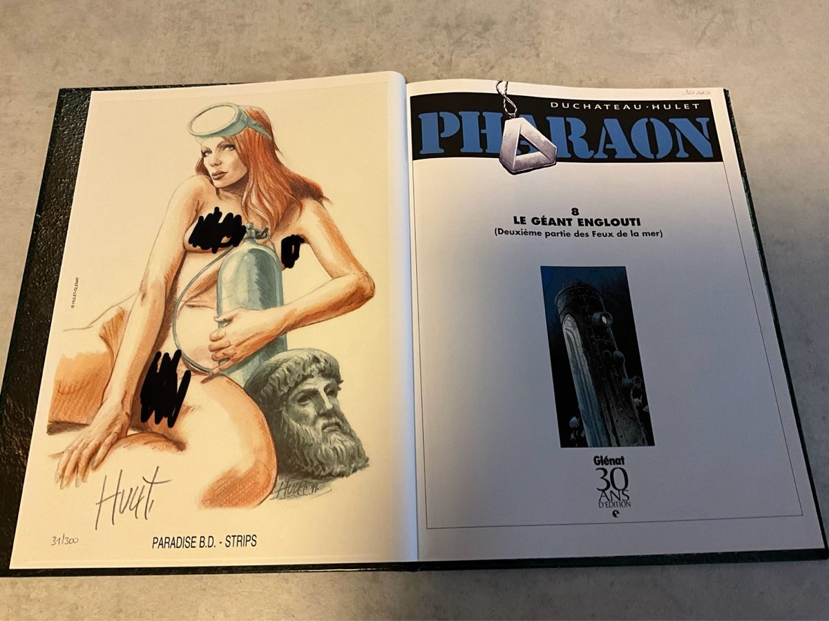 Fumetti: EO Pharaon T.8 avec Ex Libris signé – Usato da Agriswil venduto da Ueli03 1