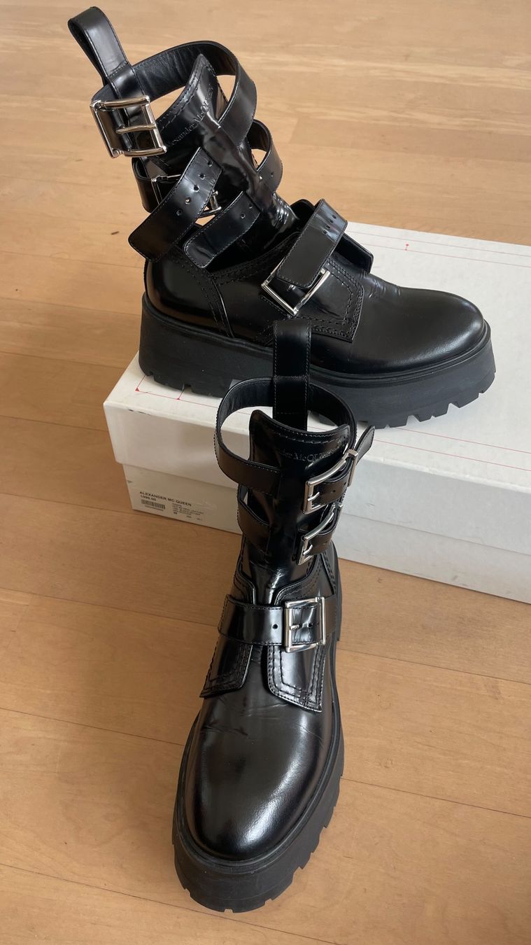 Alexander Mcqueen Scarpe da uomo: ALEXANDER MC QUEEN STIEFEL 38 SEHR GUT – Usato da Uitikon Waldegg venduto da gotohellix 7